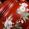 Handcrafted Jianliu Dezong Yixing Zisha Teapot - Da Hong Pao Clay - 130ml