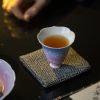 Zi Qiong Starry Sky Flower Tea Cup-4