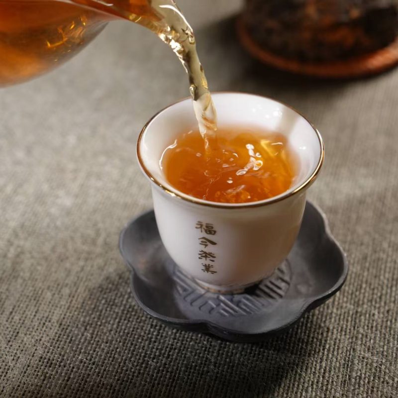 2024 Fu Jin Ban Zhang Bamboo Tube Raw Pu Erh Tea - Zhu Tong Cha5