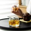 Handcrafted Glass Square Gong Dao Bei-2