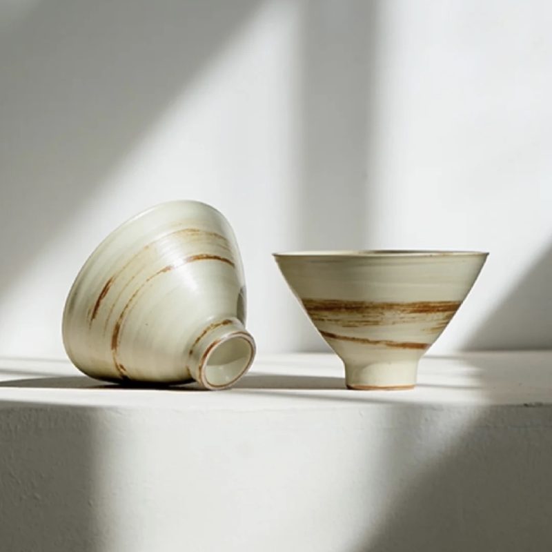 Jiaotai Pattern Douli Tea Cup2