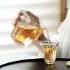 Square Hammered Glass Gong Dao Bei - Tea Pitche-2