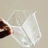Square Hammered Glass Gong Dao Bei - Tea Pitche-3