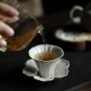 Plant Ash Flower Mouth Tea Cup Set1