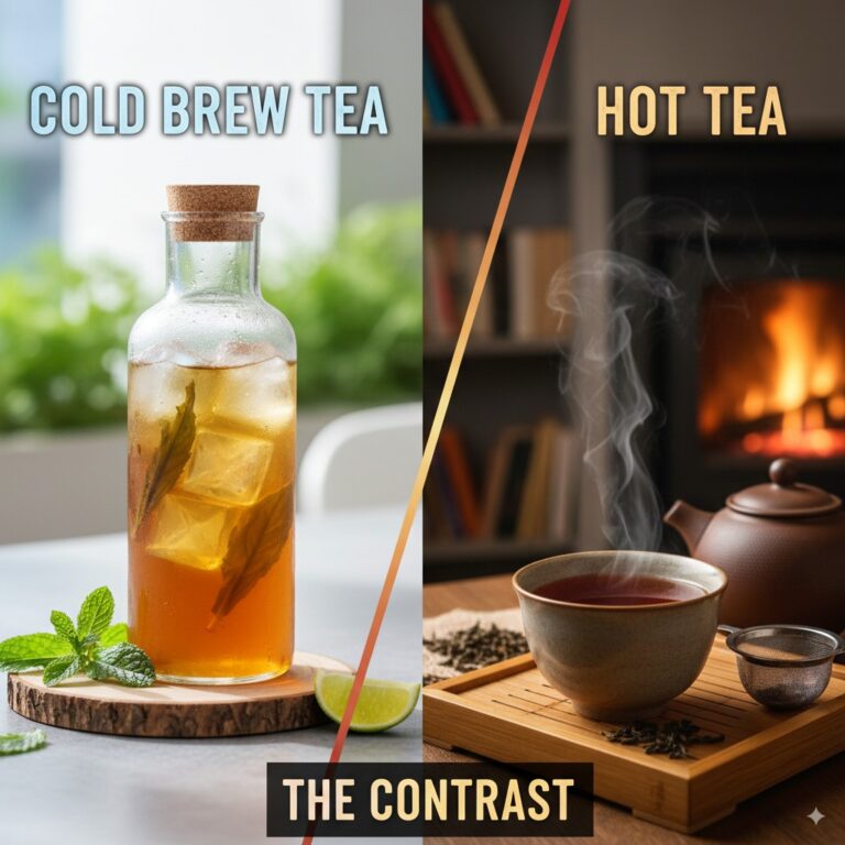 Cold Brew Tea vs Hot Brew Tea