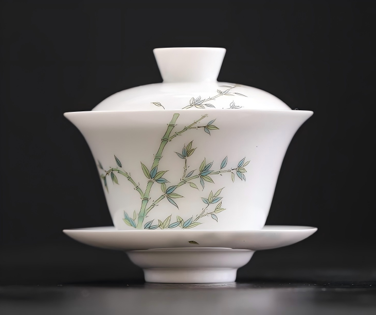 "Green Bamboo" Chinese Tea Cup(125ml)