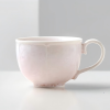 Pink Ice Crystal Tea Cup - Coffee Cup - Couple Cup 180ml