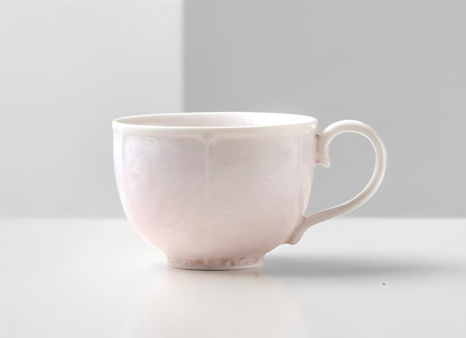Pink Ice Crystal Tea Cup - Coffee Cup - Couple Cup 180ml