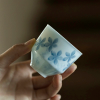 Blue Floral Tea Cup