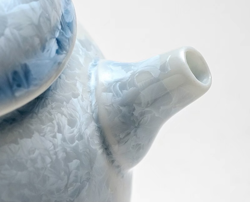 Glacial Blue Tea Set - Tea Cup & Teapot