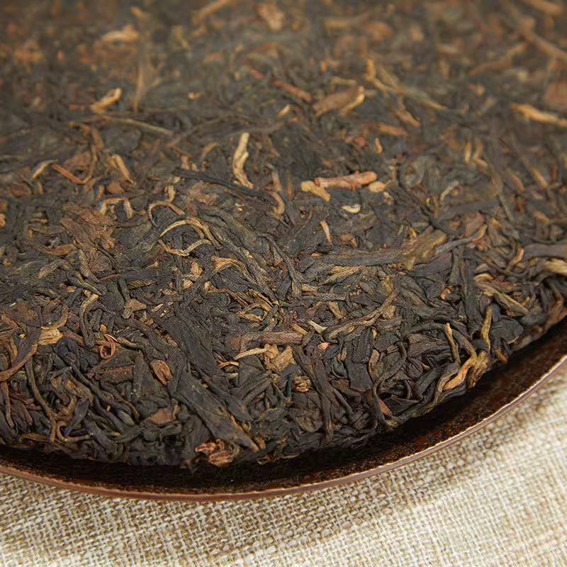 2007 Fu Jin Premium Green Cake - Aged Raw Pu Erh Tea-1