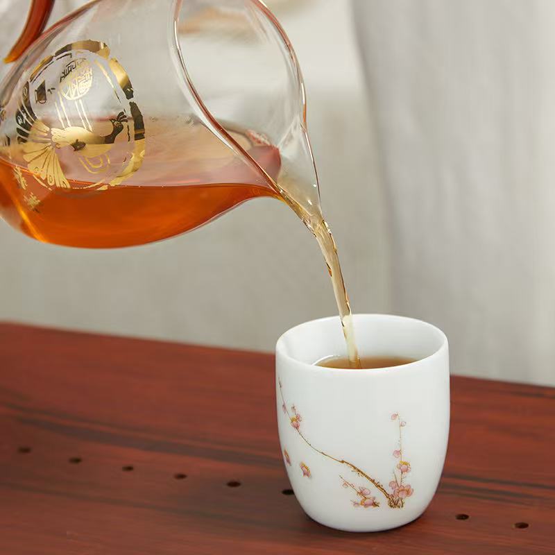 2007 Fu Jin Premium Green Cake - Aged Raw Pu Erh Tea-4