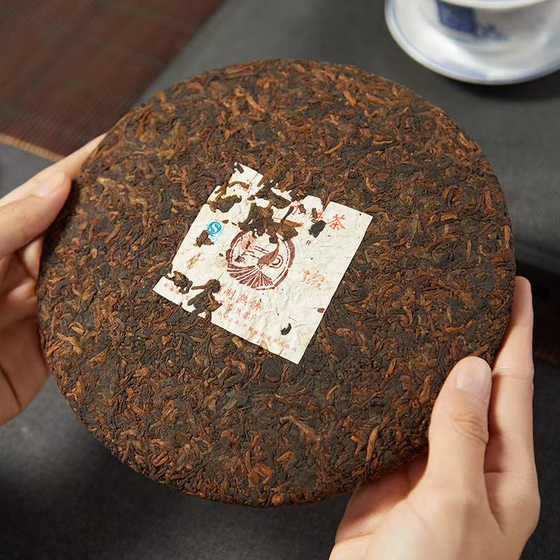 2014 Fu Jin Special Ripe Pu Erh Tea Cake - Premium Aged Tea1