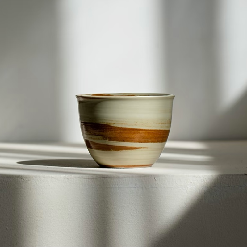 Jiaotai Pattern Classic Tea Cup
