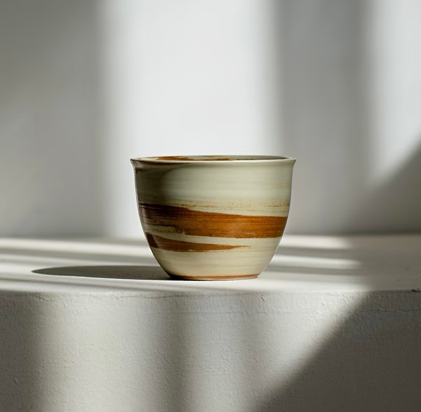 Jiaotai Pattern Classic Tea Cup