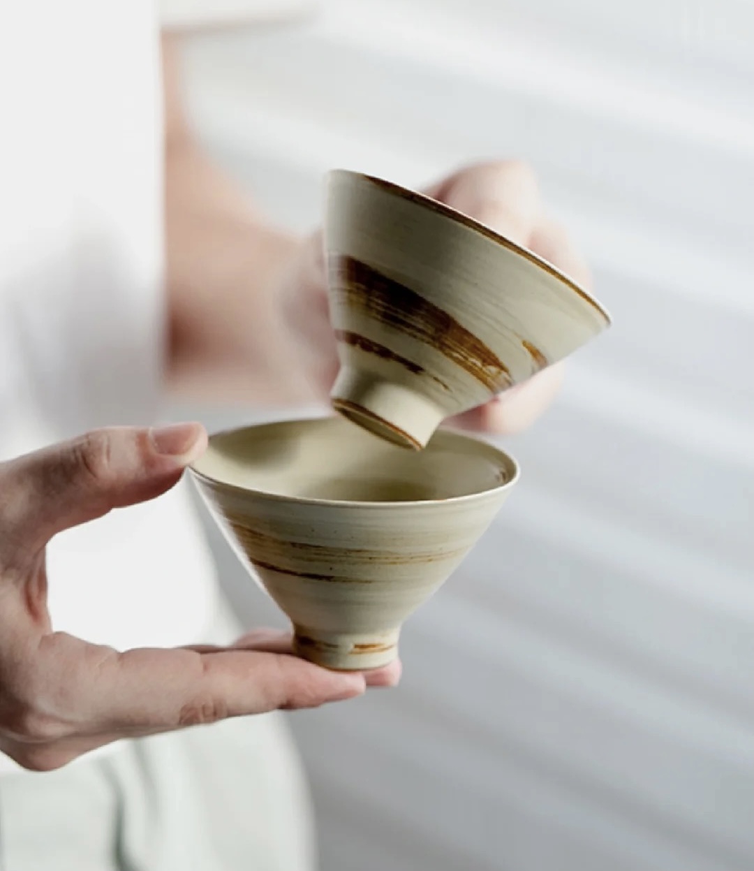 Jiaotai Pattern Douli Tea Cup7