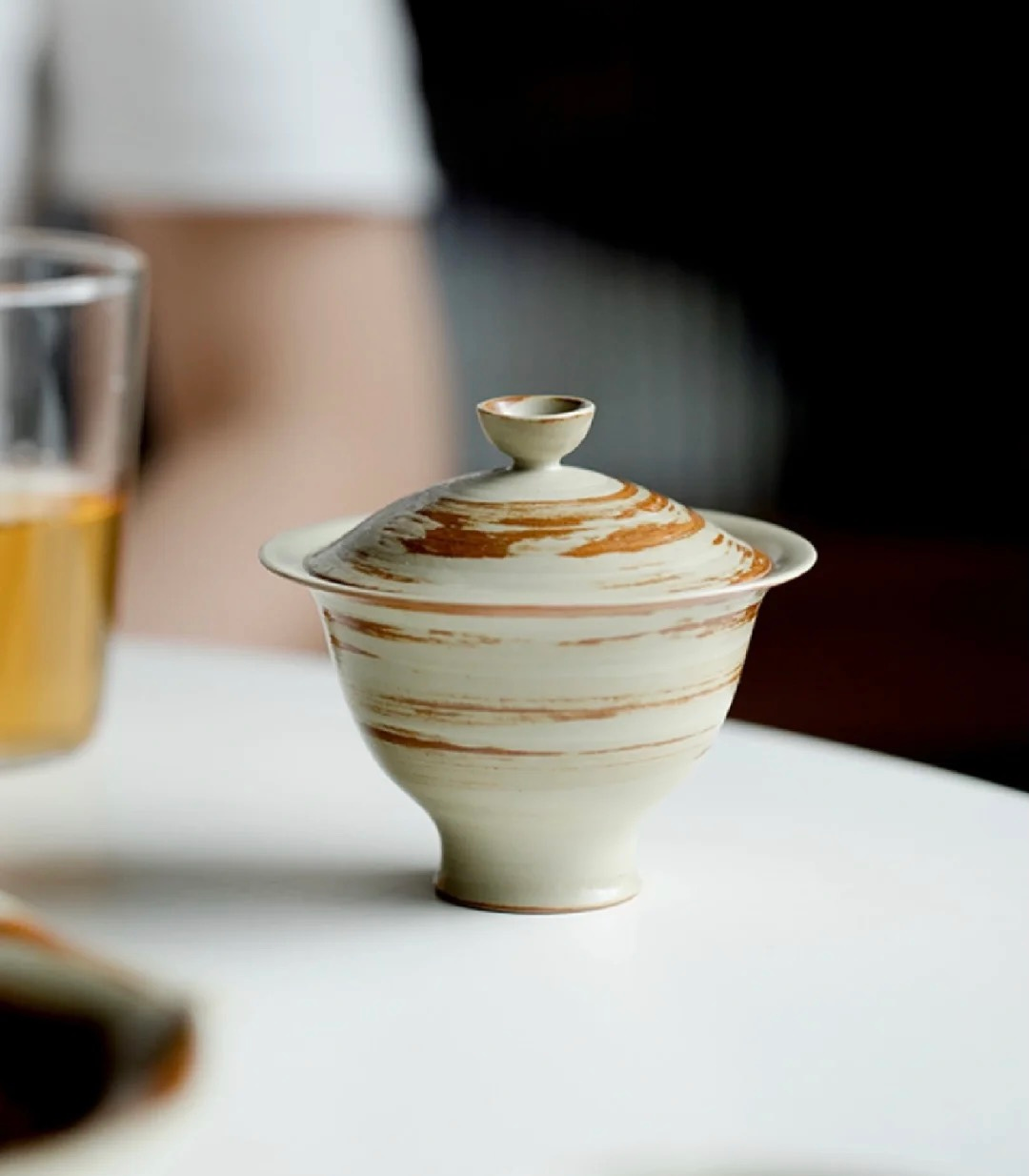 Jiaotai Pattern Gaiwan