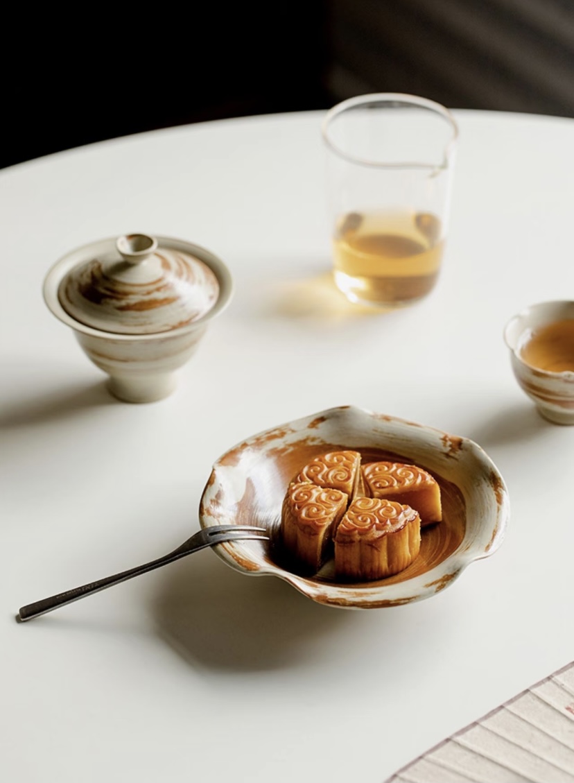 Jiaotai Pattern Tea Tray4