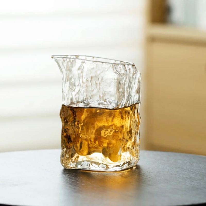 Si Ling Hammered Glass Gong Dao Bei - Tea Pitcher - 190ml