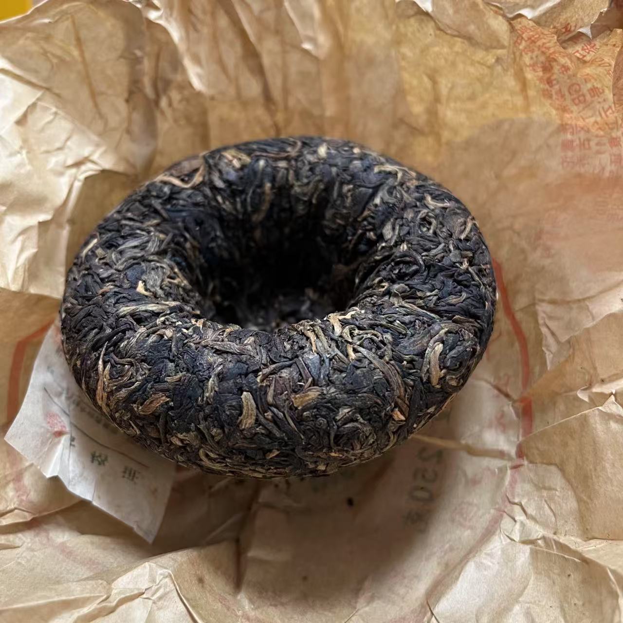 2011 Fu Jin Special Selected Raw Tuo Cha (Sheng Cha) - Aged Pu Erh2