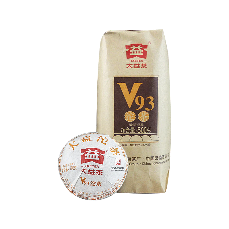 2019 Da Yi V93 Ripe Pu Erh Tuo Cha