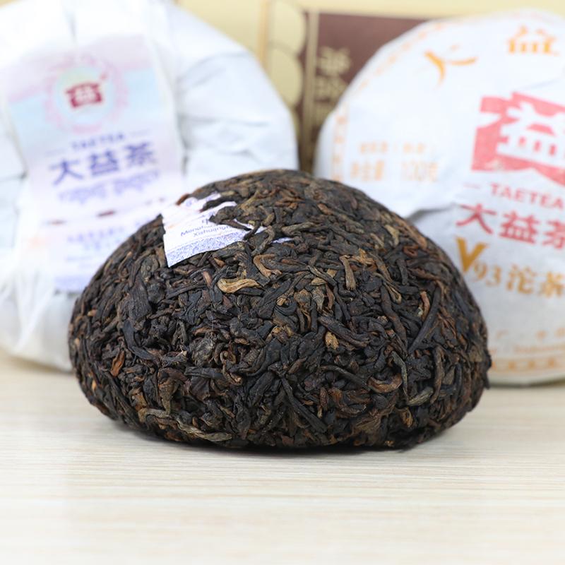 2019 Da Yi V93 Ripe Pu Erh Tuo Cha1