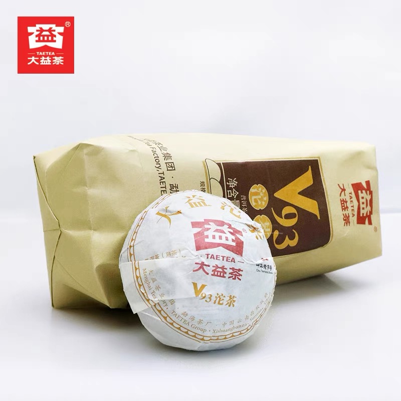 2019 Da Yi V93 Ripe Pu Erh Tuo Cha3