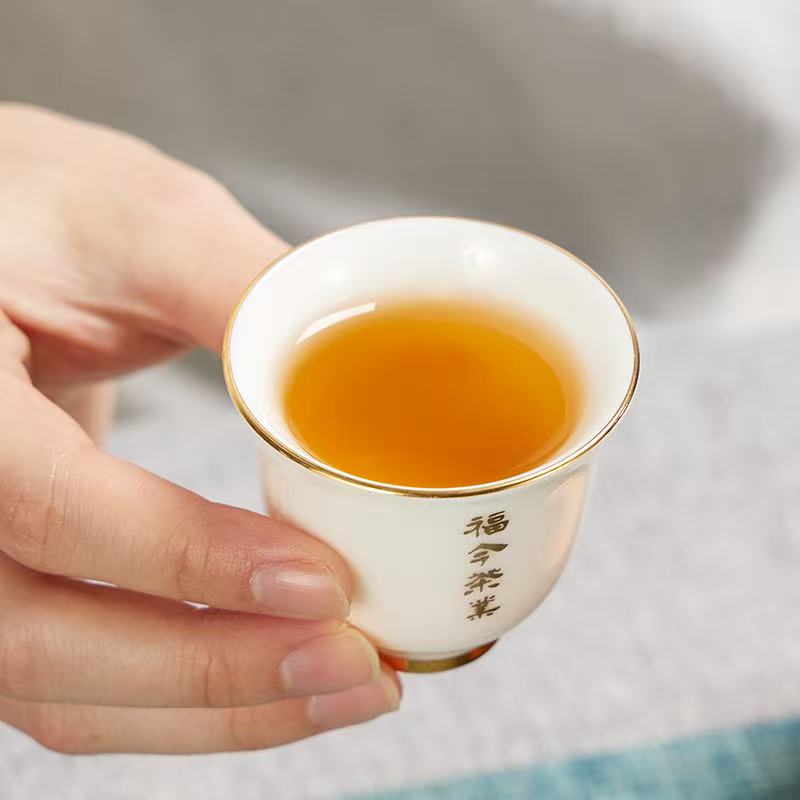 2023 Fu Jin Shang Pin Premium Green Cake Raw Pu Erh Tea