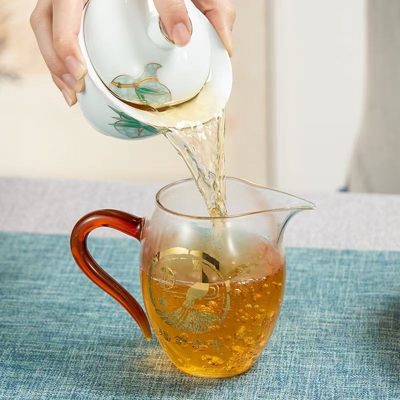 2023 Fu Jin Shang Pin Premium Green Cake Raw Pu Erh Tea4