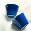 Creative Speckled Blue & Gold Tea Cup3