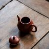 Handcrafted-Yixing-Zisha-Clay-Teapot-with-Sterling-Silver-Trim
