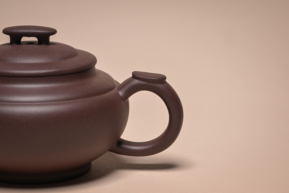 Shang Xin Qiao Handmade Zi Ni Yixing Teapot 170ml3