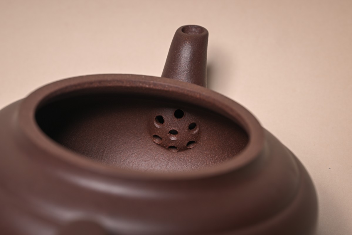 Shang Xin Qiao Handmade Zi Ni Yixing Teapot 170ml6