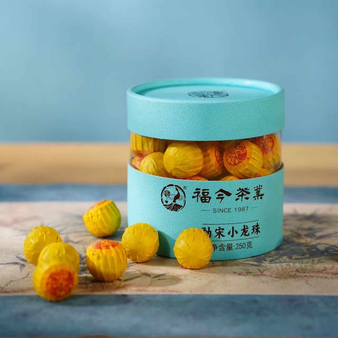 2025 Fu Jin Meng Song Dragon Pearl Raw Pu-erh Tea 2025 Fu Jin Meng Song Dragon Pearl Raw Pu-erh Tea