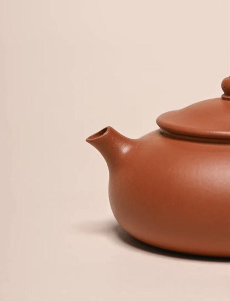 Authentic Yixing teapot made from traditional zisha clay