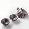 Lotus Pod Raw Mineral Clay Gongfu Teapot Set