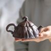 Lotus Pod Raw Mineral Clay Gongfu Teapot Set2