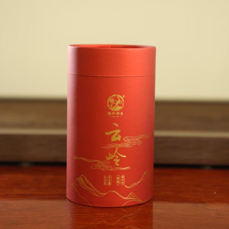 2026 Fu Jin Yunling ripe Pu-erh loose tea 500g red canister 2026 Fu Jin Yunling ripe Pu-erh loose tea 500g red canister